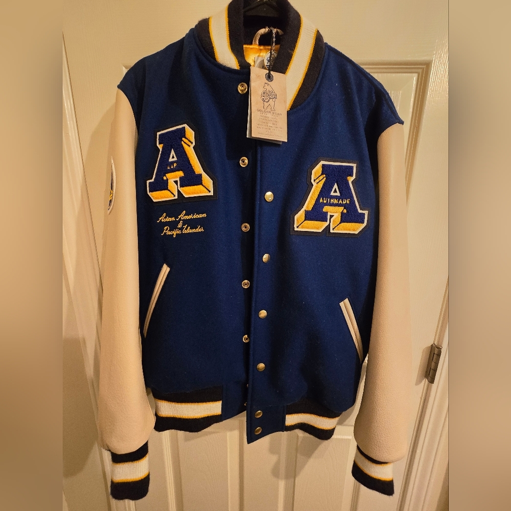 NEW WARRIORS AUTHENTIC Jacket with tags Authentic GOLDEN STATE WARRIORS